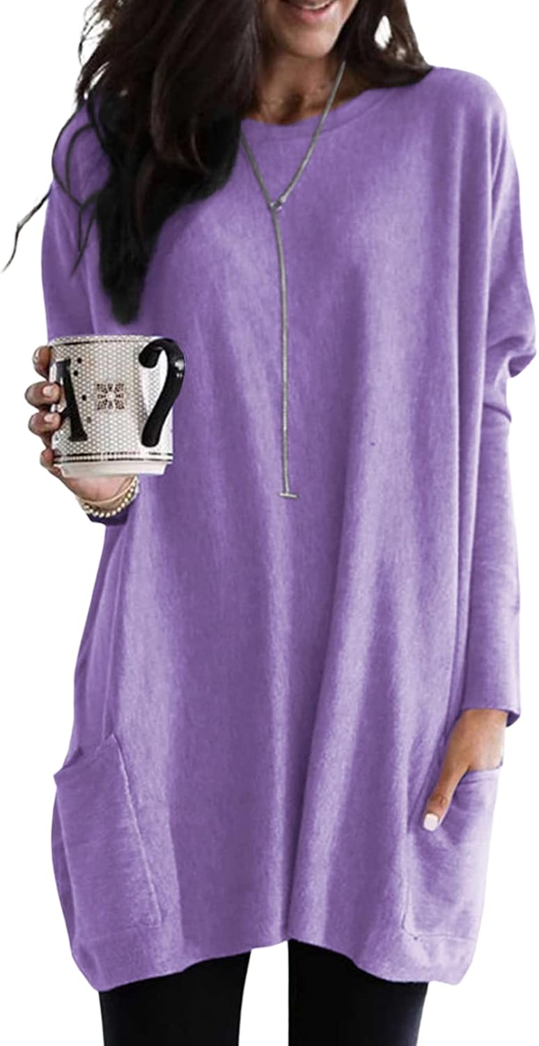 Detalle de Dokotoo Womens Winter Pullover Sweatshirt Dress