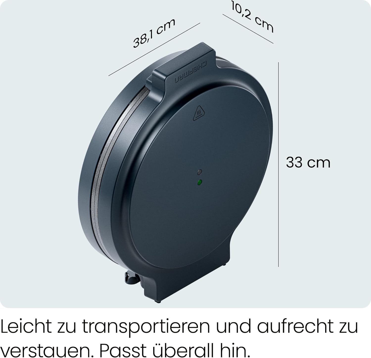 Thumbnail 6 de Chefman Pizzaofen 220 °C für 30 cm Platten