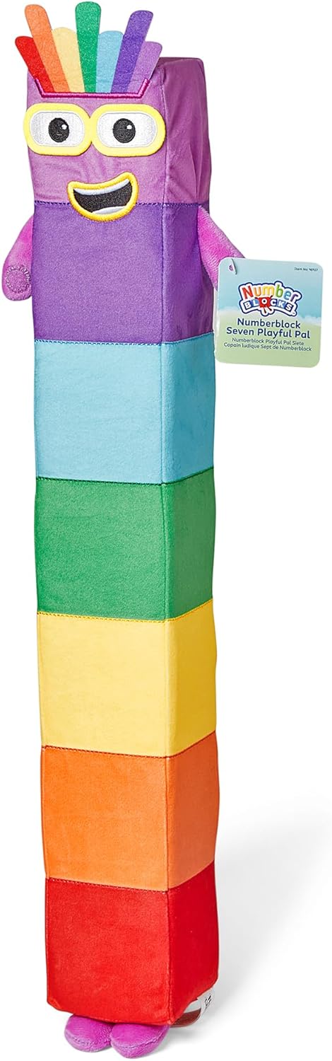 Thumbnail 2 de Learning Resources Numberblock Sette Peluche – Gioco Educativo Morbido Arcobaleno