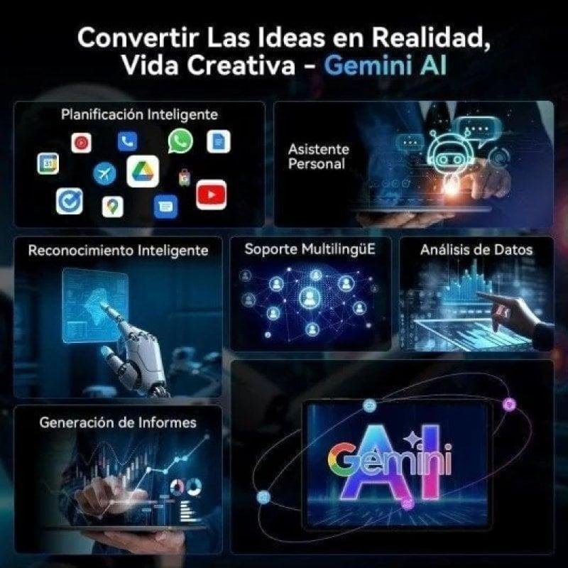 Detalle de Tablet TABWEE T60 4G 12,2" con Teclado y Stylus Pen | 12GB RAM, 256GB