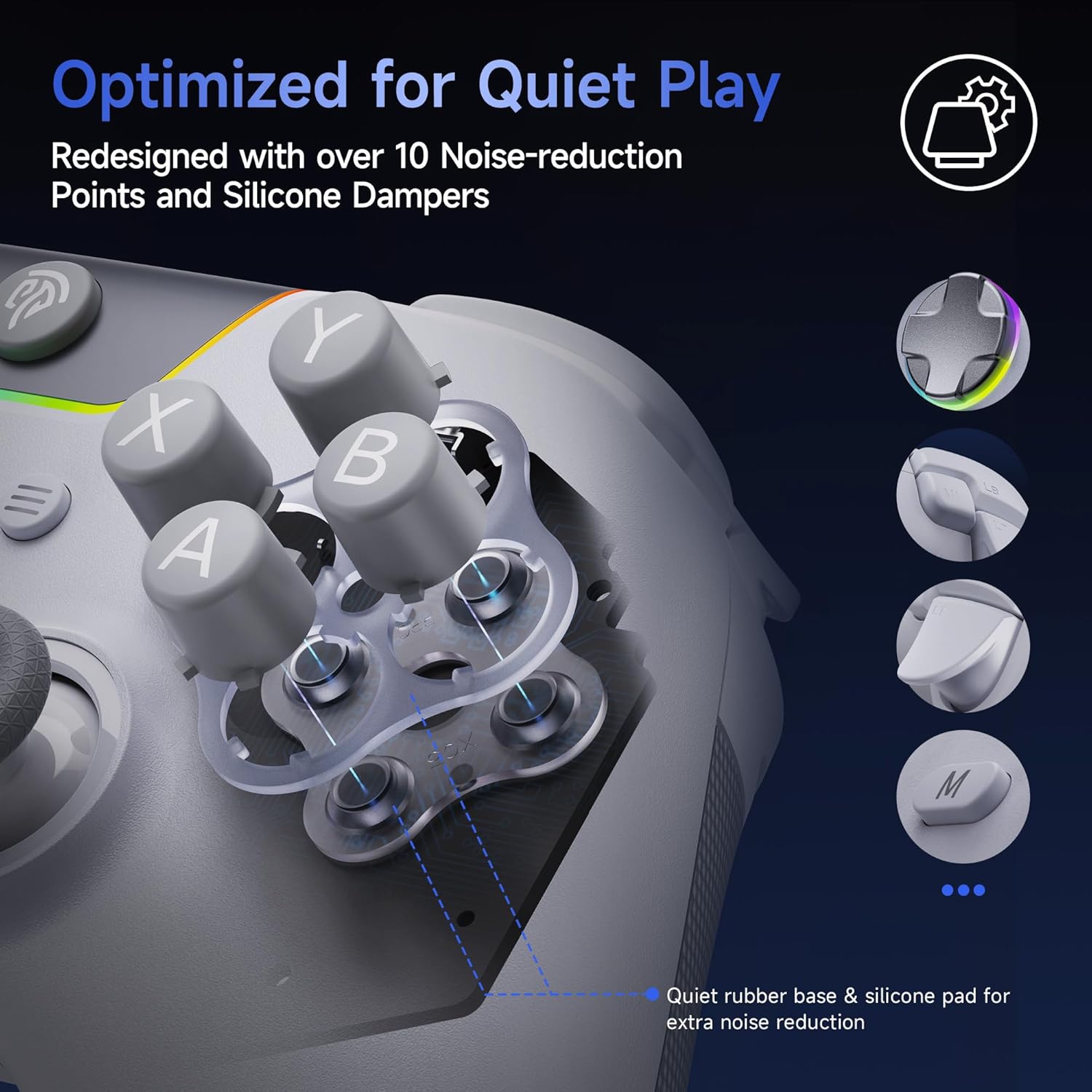 Thumbnail 1 de EasySMX X05PRO Wireless Controller 1000mAh