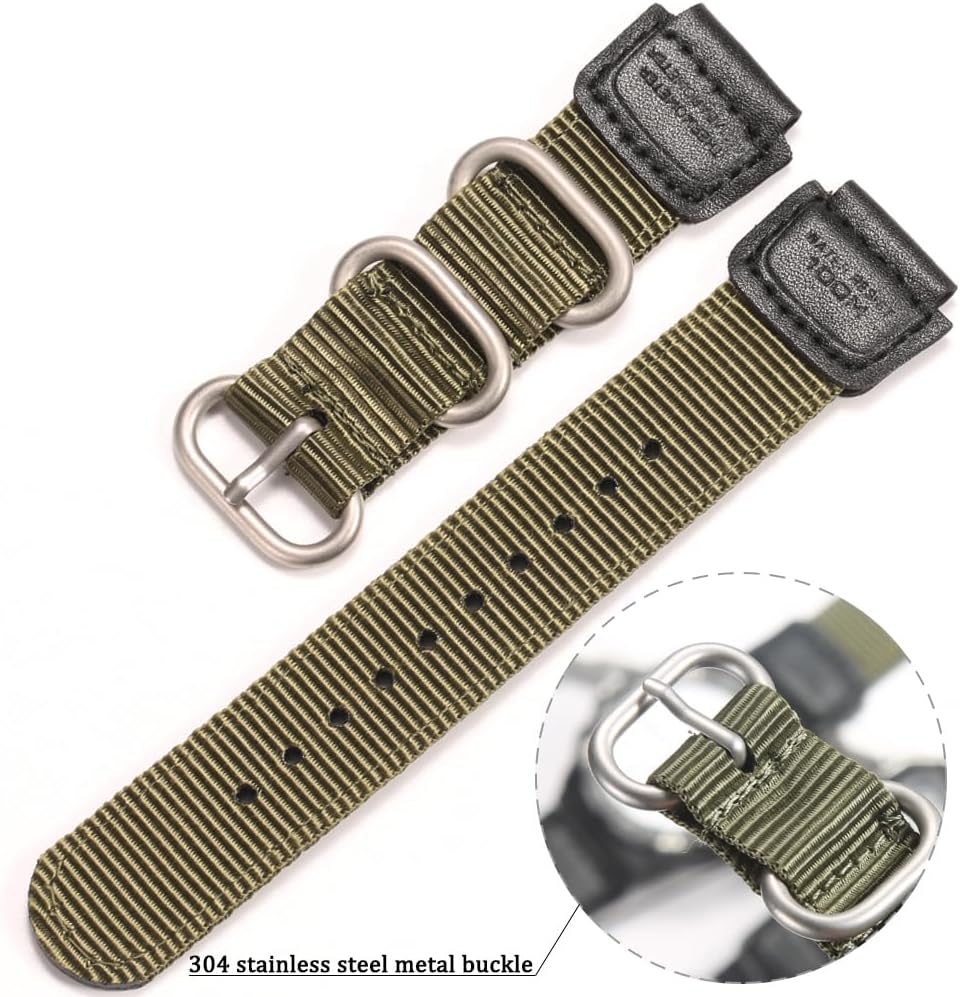 Thumbnail 2 de XBHSW Nylon Armband Casio 18 mm