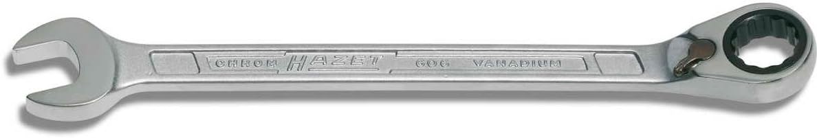 Detalle de HAZET 606-16 16mmラチェットレンチ クロムバナジウム鋼・切替式ラチェット