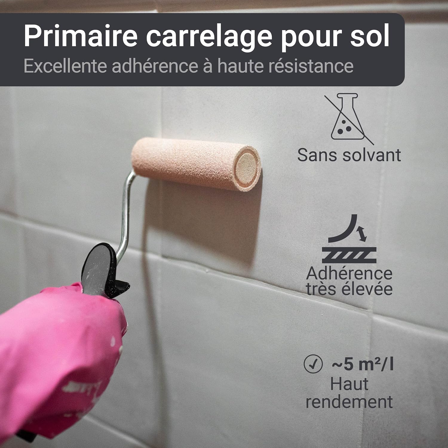 Detalle 2 de WO-WE Primaire carrelage W708 1KG