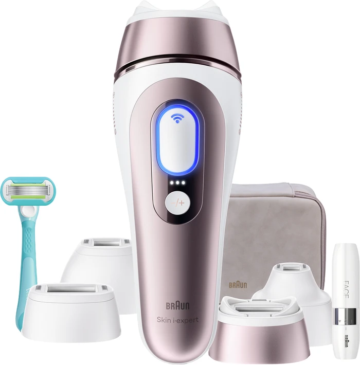 Thumbnail 11 de Braun Smart IPL Skin i-expert Pro 7 PL7432 mit Gesichtshaar-Entferner für mehrere Zonen