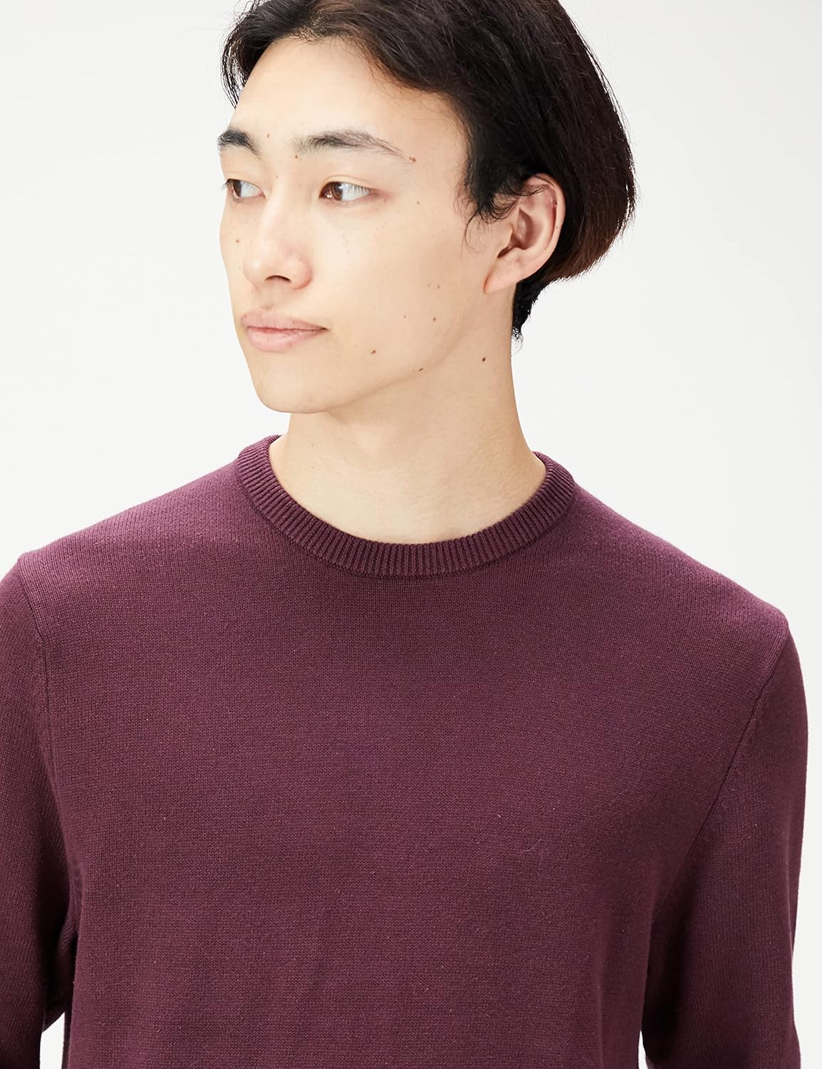 Thumbnail 3 de Amazon Essentials Herren Pullover mit Rundhalsausschnitt aus 100% Baumwolle (normaler Schnitt, Zopfmuster)