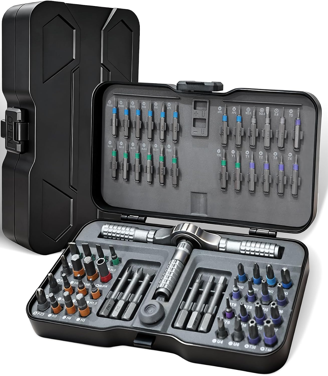 Detalle de 66 in 1 Magnetic Screwdriver Set