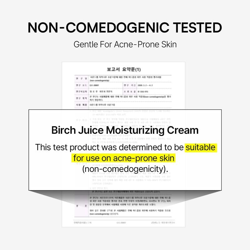 Detalle de ROUND LAB LHB-RL0014 Birch Juice Moisturizing Cream, 48-Hour Hydration, 2.7 fl oz