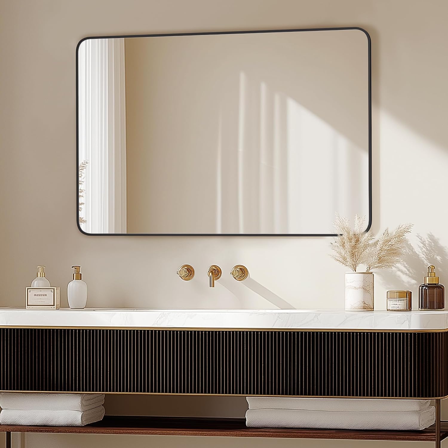 Detalle de Delma Bathroom Vanity Mirror 36x24