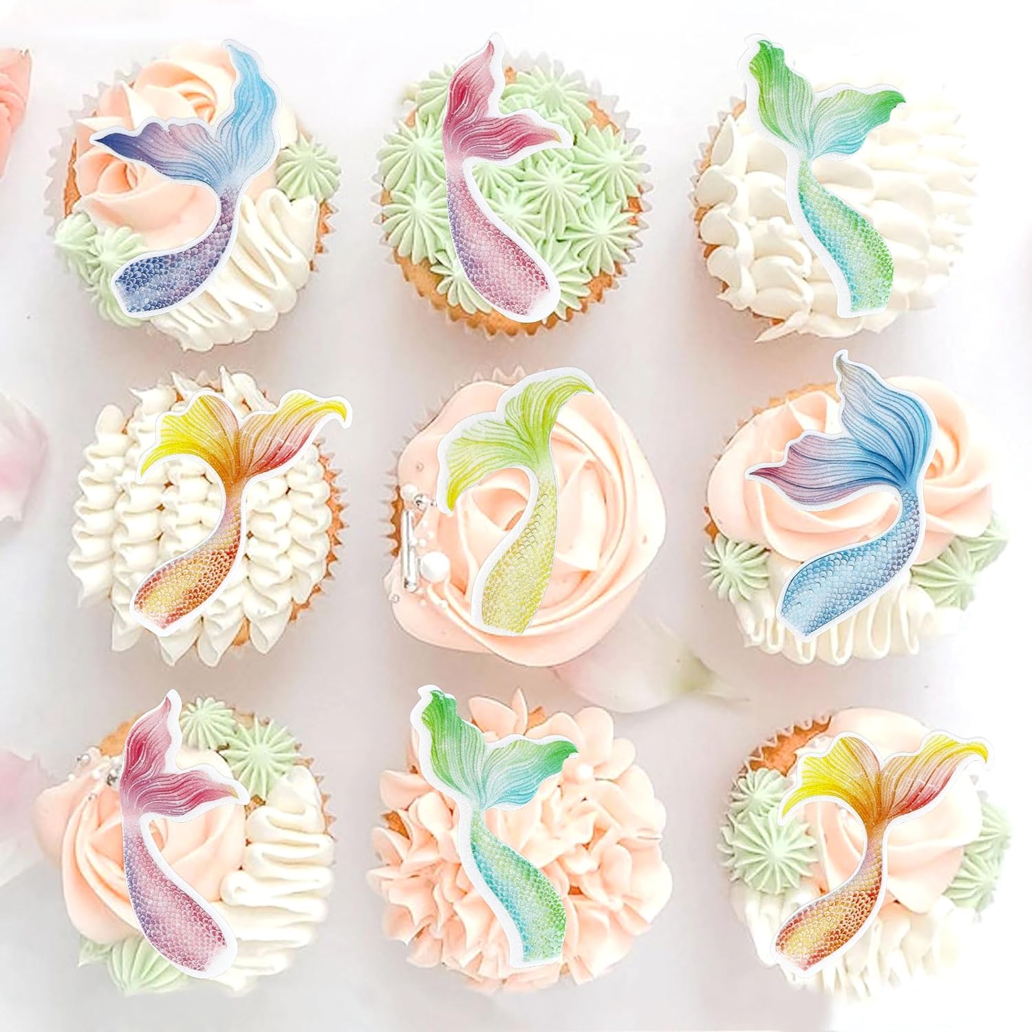 Thumbnail 6 de Ercadio Wafer Paper Cupcake Toppers