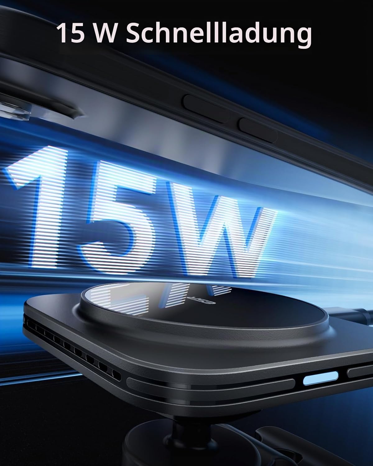 Detalle de ESR 15W Magsafe Autohalterung