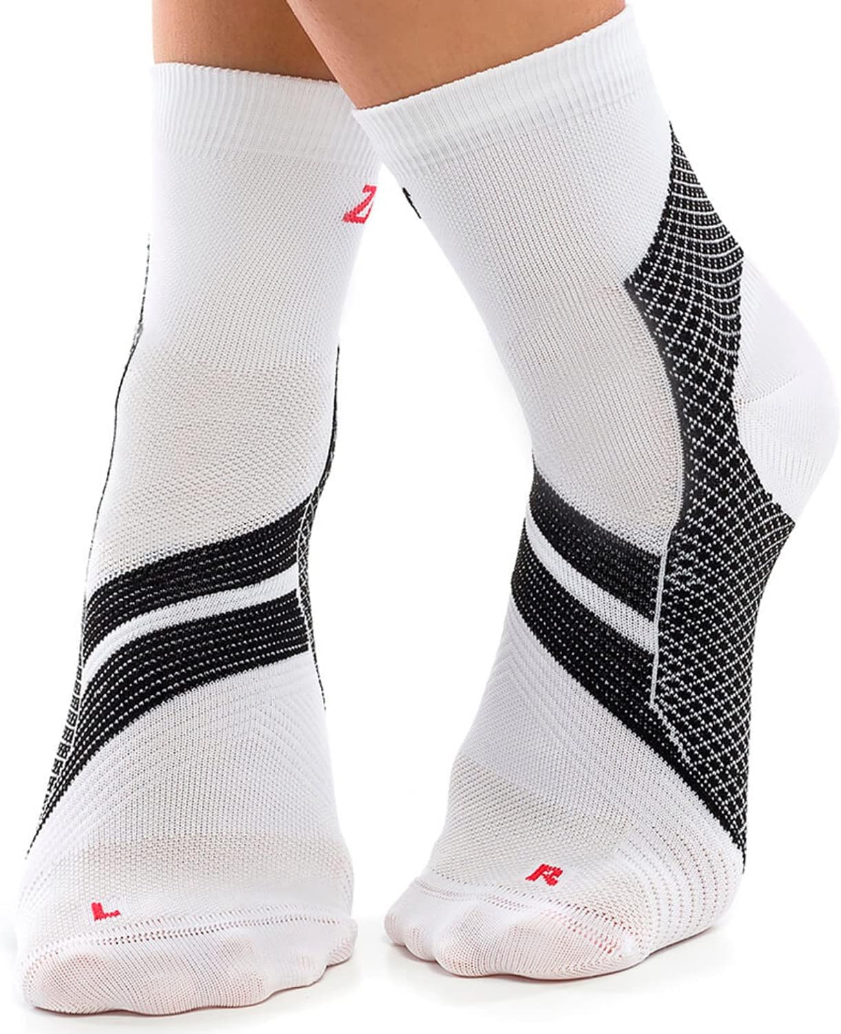 Detalle de ZaTech Calze a Compressione per Fascite Plantare: supporto mirato per caviglia, arco e Achilles