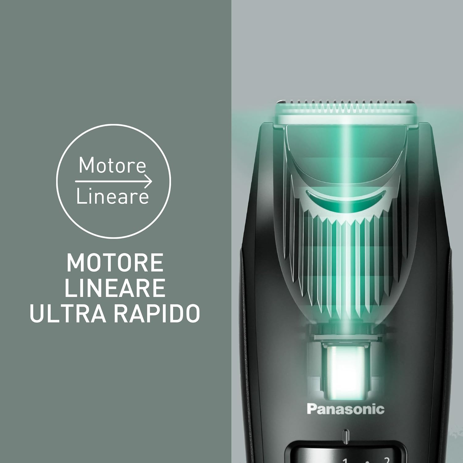 Thumbnail 5 de Panasonic ER-SB40-K803 regolabarba cordless impermeabile con 20 lunghezze