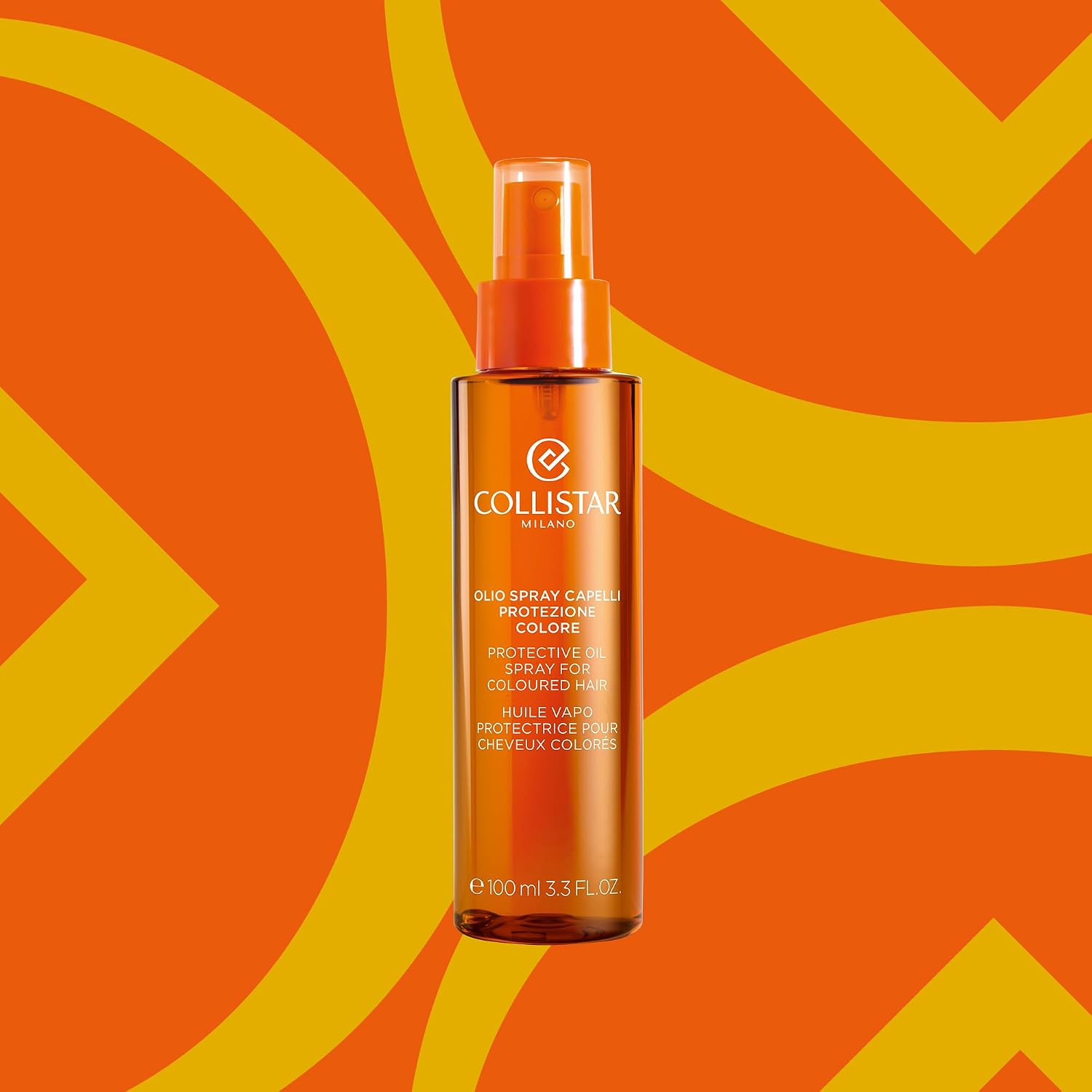 Detalle de Collistar Sonnenschutz Haaröl Spray – Schutz vor Sonne, Feuchtigkeit und Glanz für Haare (100 ml)
