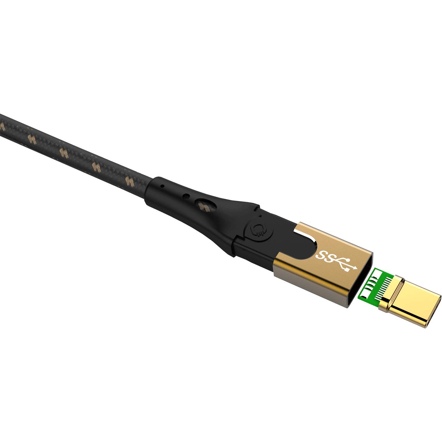 Detalle de Oehlbach Primus USB CC 3.1 – kabel USB-C 1 m, 10 Gb/s, 40 W