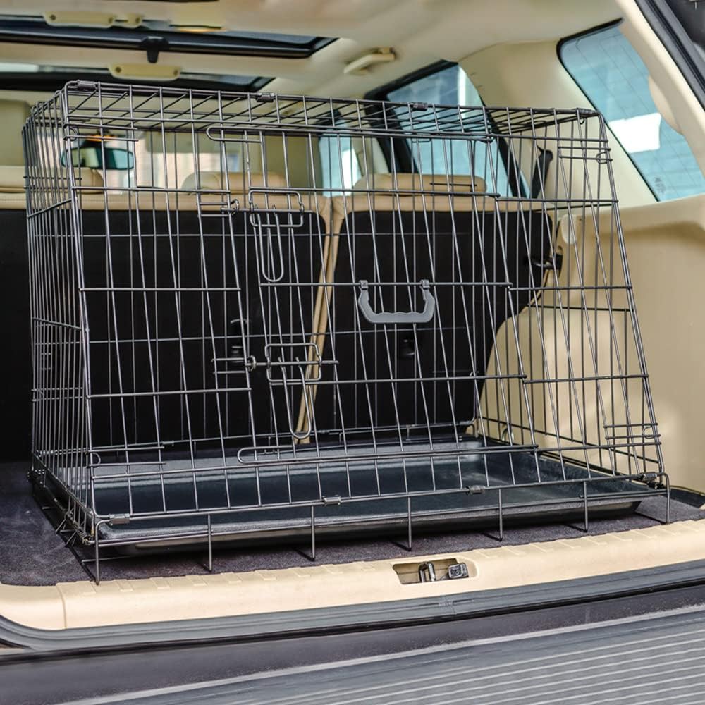 Detalle 2 de Faltbare schräge Hundebox Medium 76x56x54cm