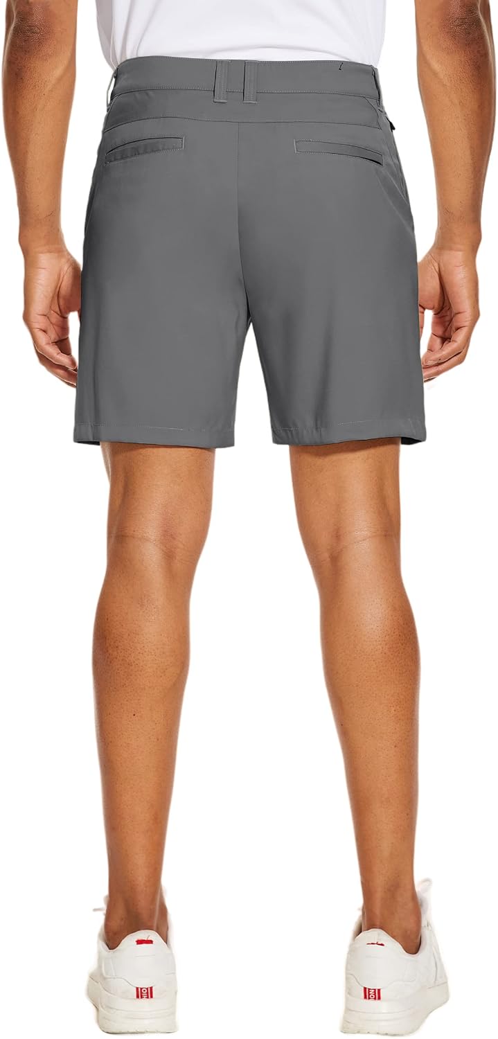 Thumbnail 3 de PULI Men's Golf Dress Shorts 7" Quick-Dry