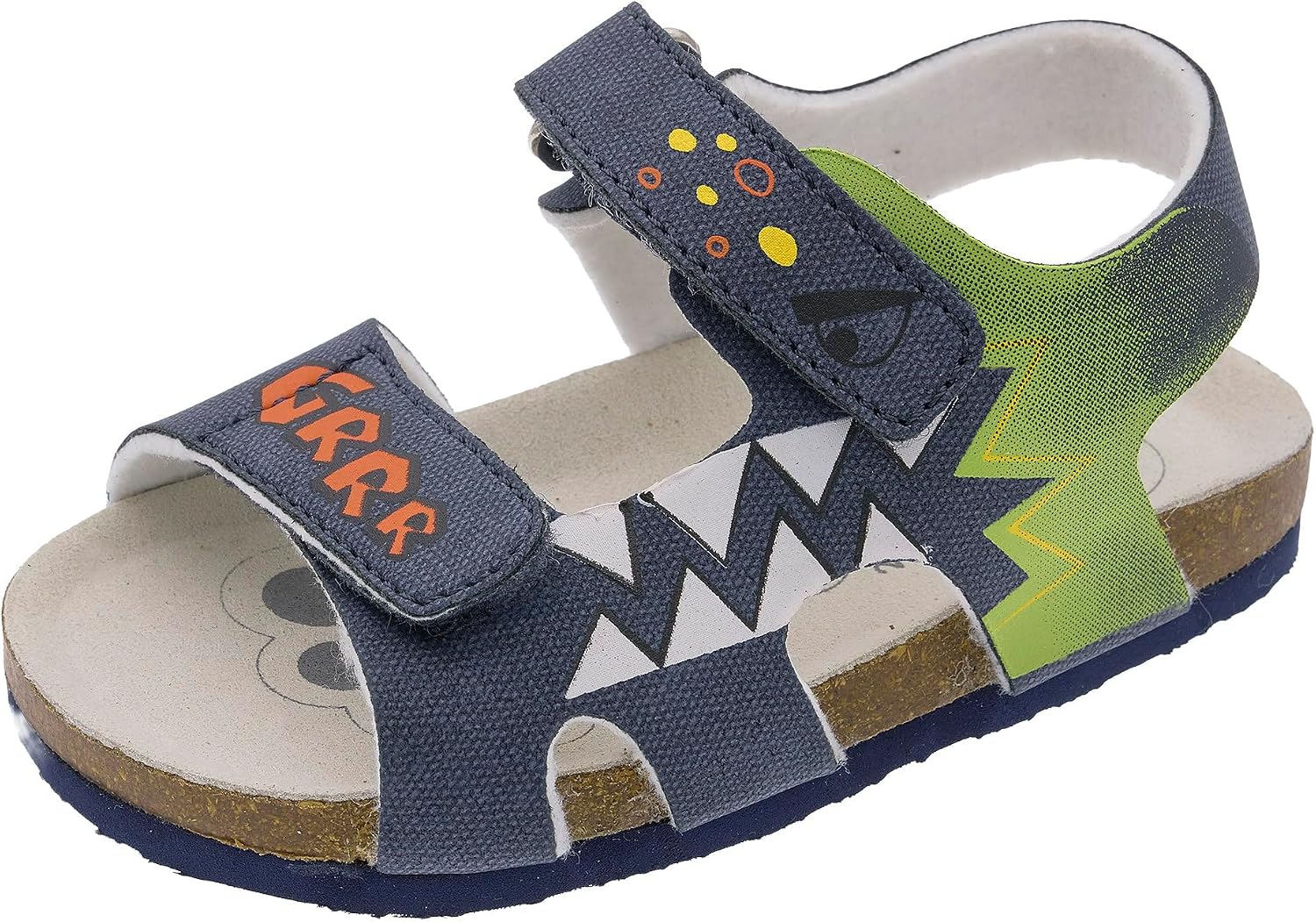 Detalle de Sandales Bébé Chicco avec fermeture à double scratch – Chaussures Enfants conçues en Italie