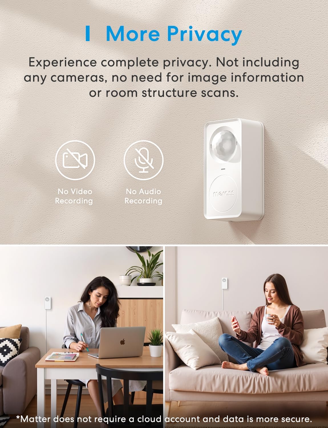 Thumbnail 6 de Meross Matter Presence Motion Sensor 1 📷