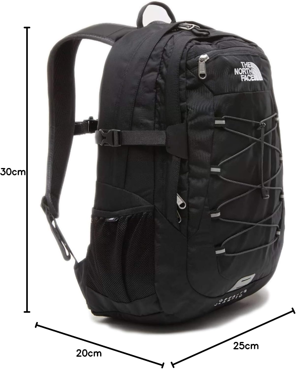Detalle de The North Face Borealis Classic Sac à dos – Homme, noir/Gris Asphalt, taille OS