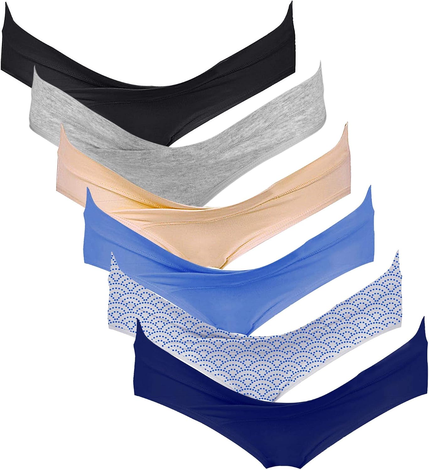 Detalle de Intimate Portal Majtki ciążowe bikini crossover pod brzuch, na czas ciąży i połogu