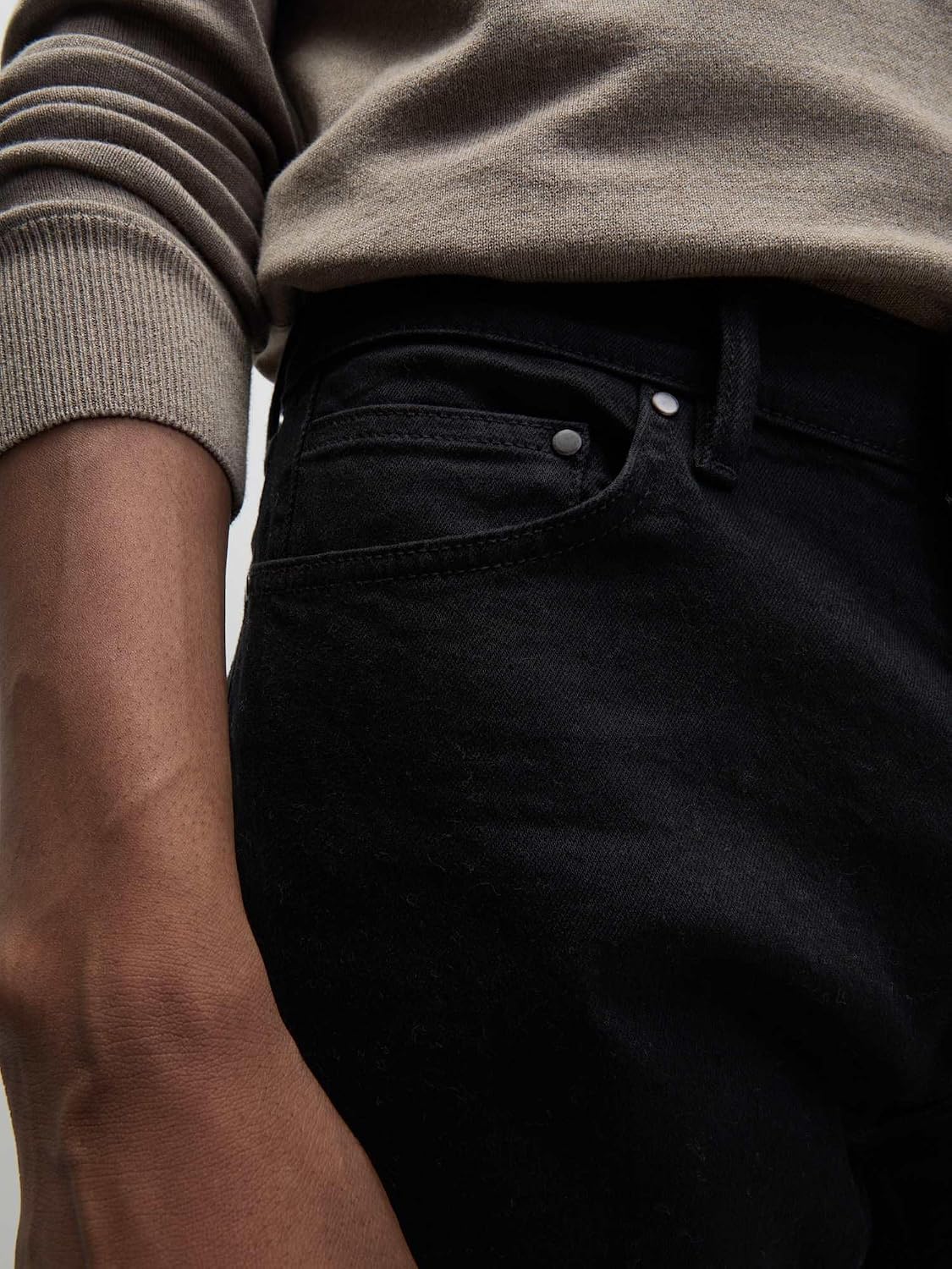 Detalle 2 de Marks & Spencer herenjeans met rechte pasvorm en stretch
