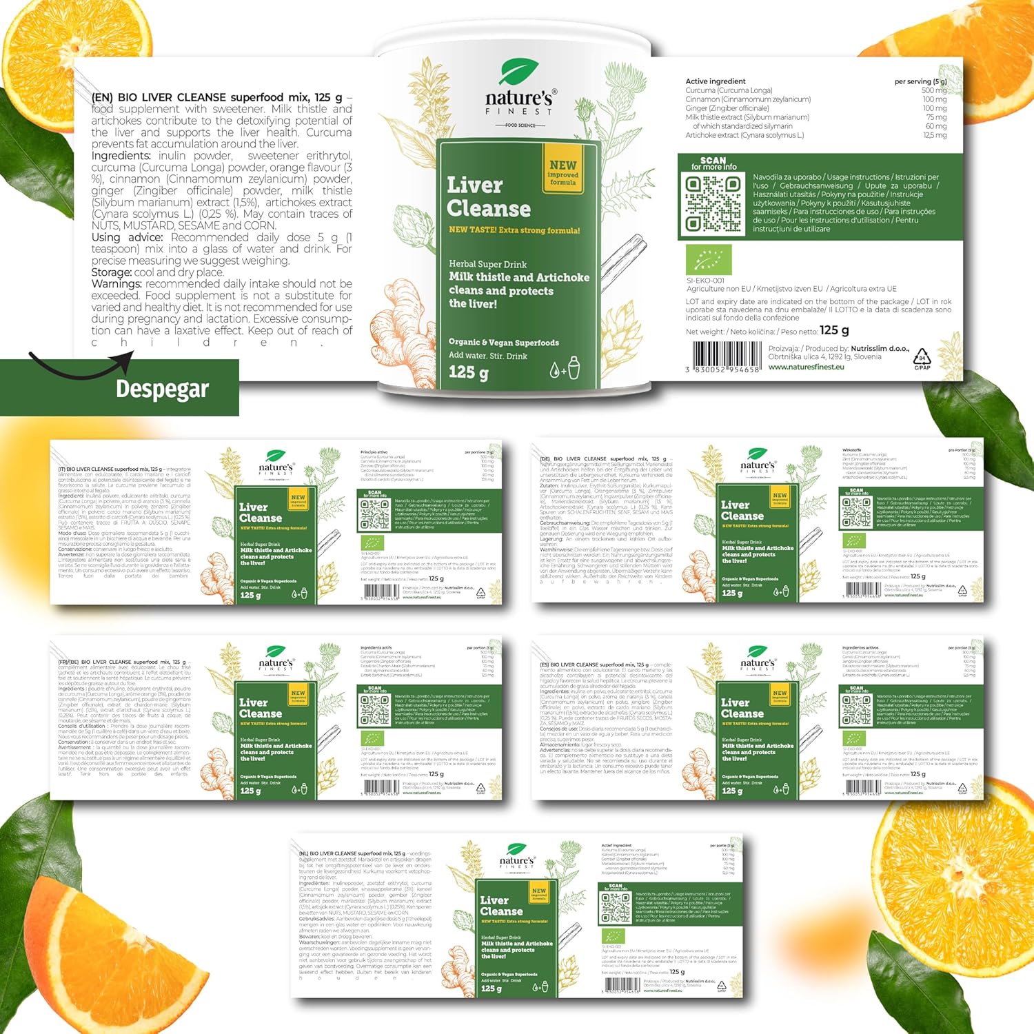 Thumbnail 6 de Nature's Finest by Nutrisslim Bio Liver Cleanse 125g 🌿