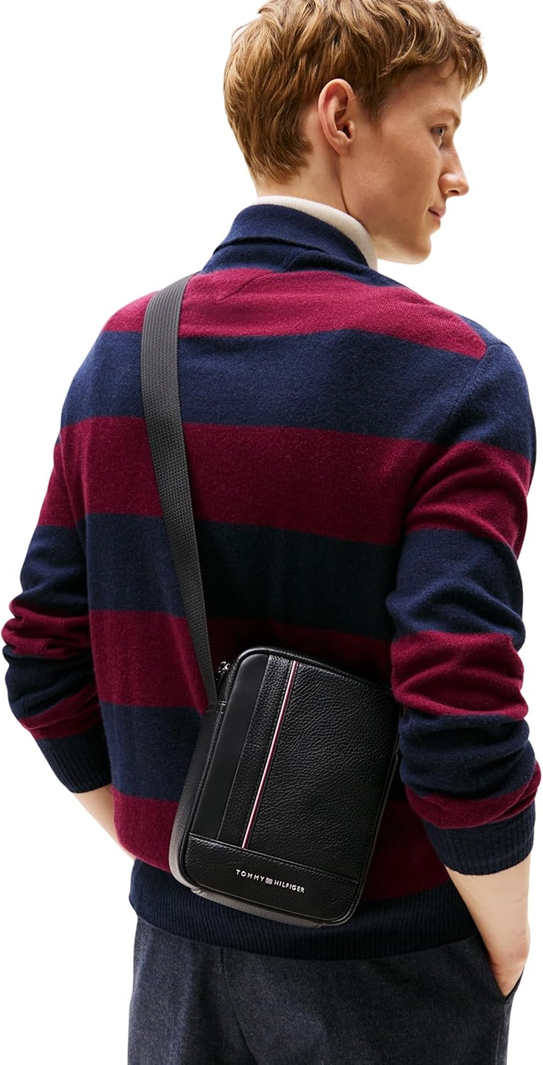 Thumbnail 4 de Tommy Hilfiger TH CENTRAL MINI REPORTER Crossover negro