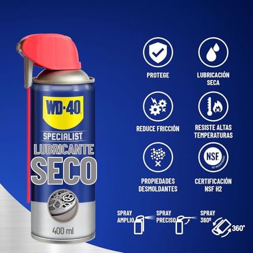 Thumbnail 1 de WD-40 Specialist Lubricante Seco Spray 400 ml 💧