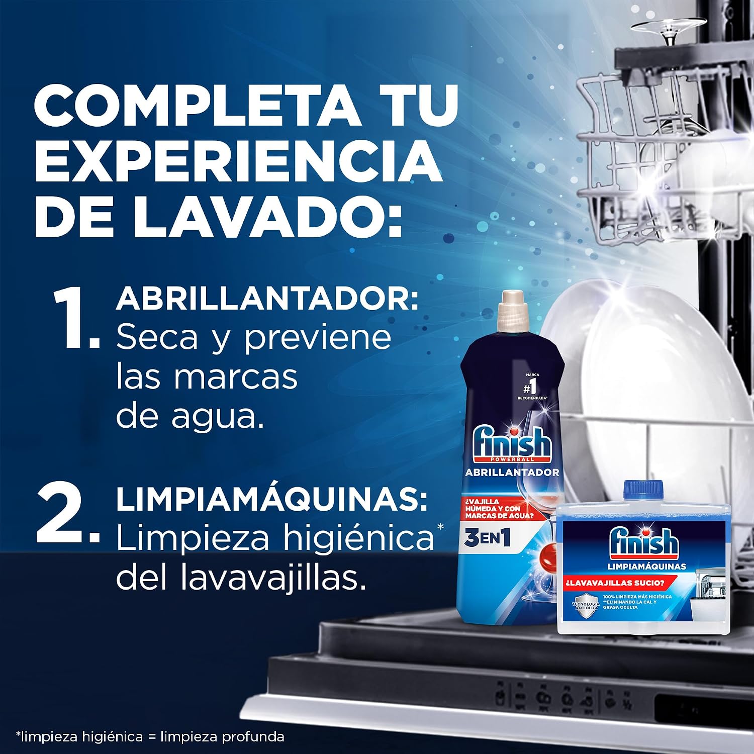 Thumbnail 7 de Finish Gel Abrillantador Lavavajillas para Vajilla Brillante