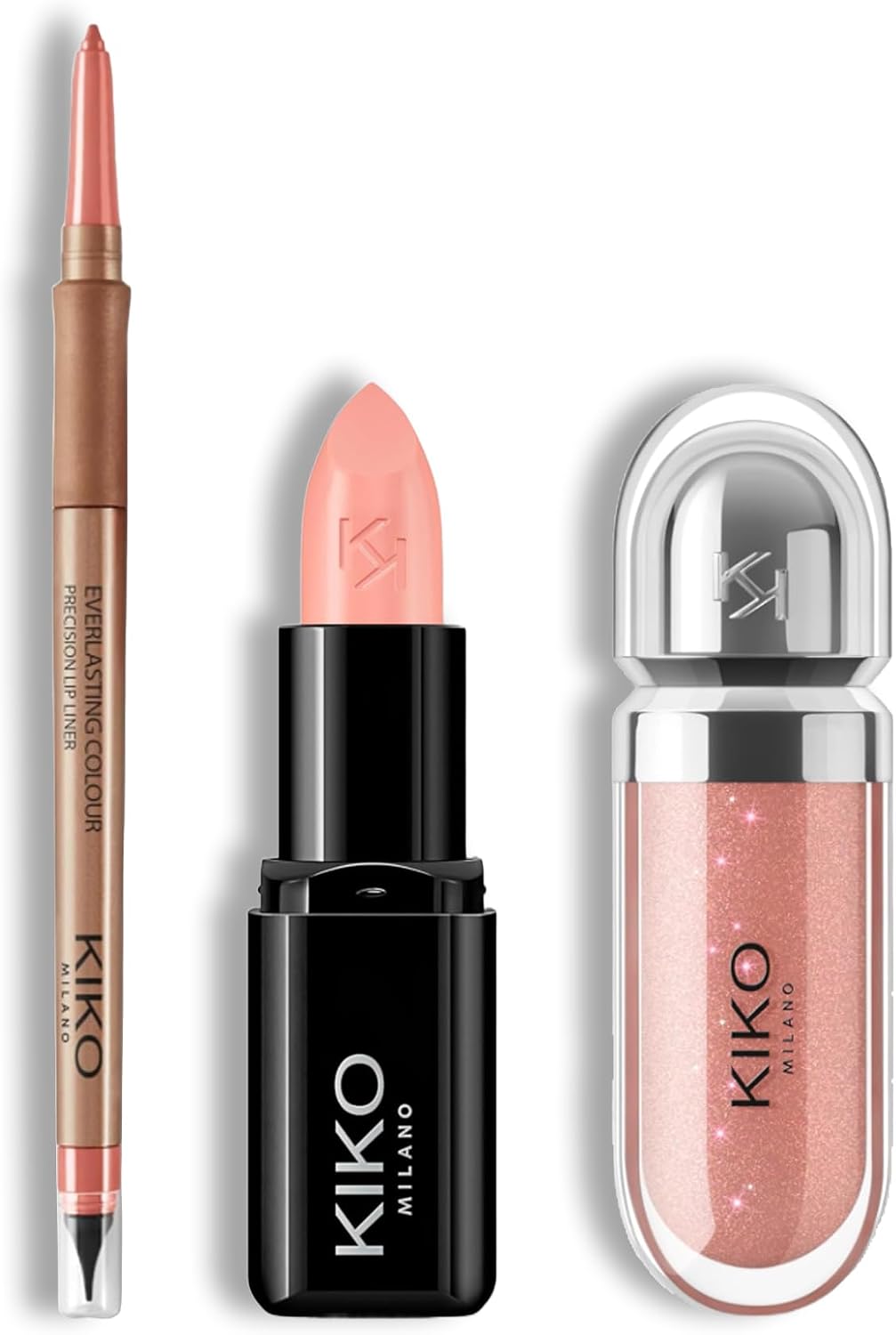 Thumbnail 4 de Kiko Milano Lip Glow Trio 3 pièces 💄