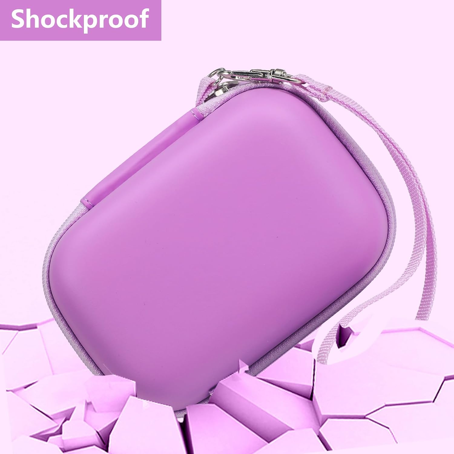 Detalle 2 de Digitalkamera-Tasche 11,7 cm EVA Lila