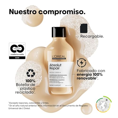 Thumbnail 10 de L’Oréal Professionnel Absolut Repair, champú reconstructo 300 ml