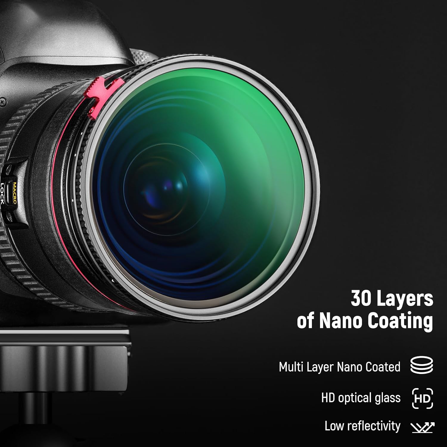 Thumbnail 6 de NEEWER 55mm Variable ND Filter 2‑in‑1