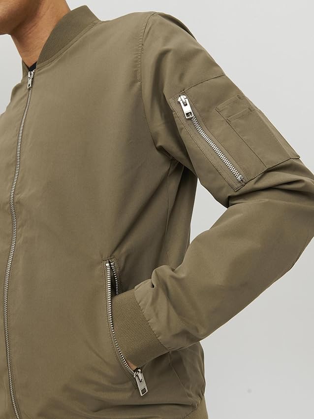 Thumbnail 6 de JACK & JONES JJERUSH bomber Verde-2 Talla M