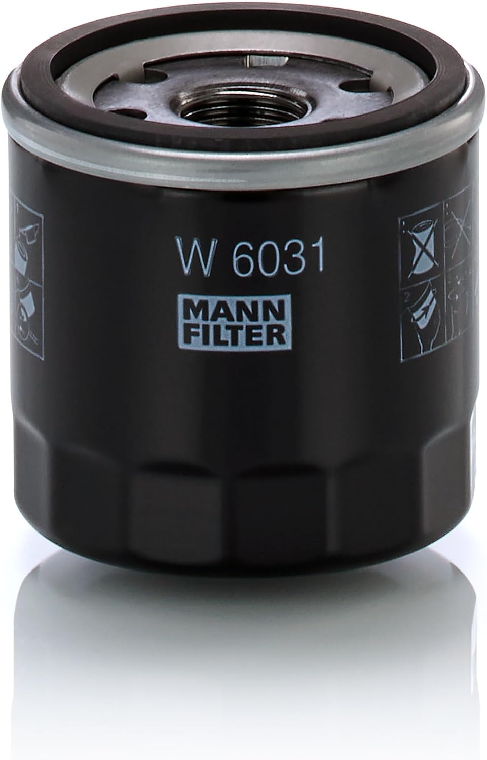Detalle 2 de MANN-FILTER W 6031 oljefilter med pappersfilter och 3/4-16 UNF-gänga