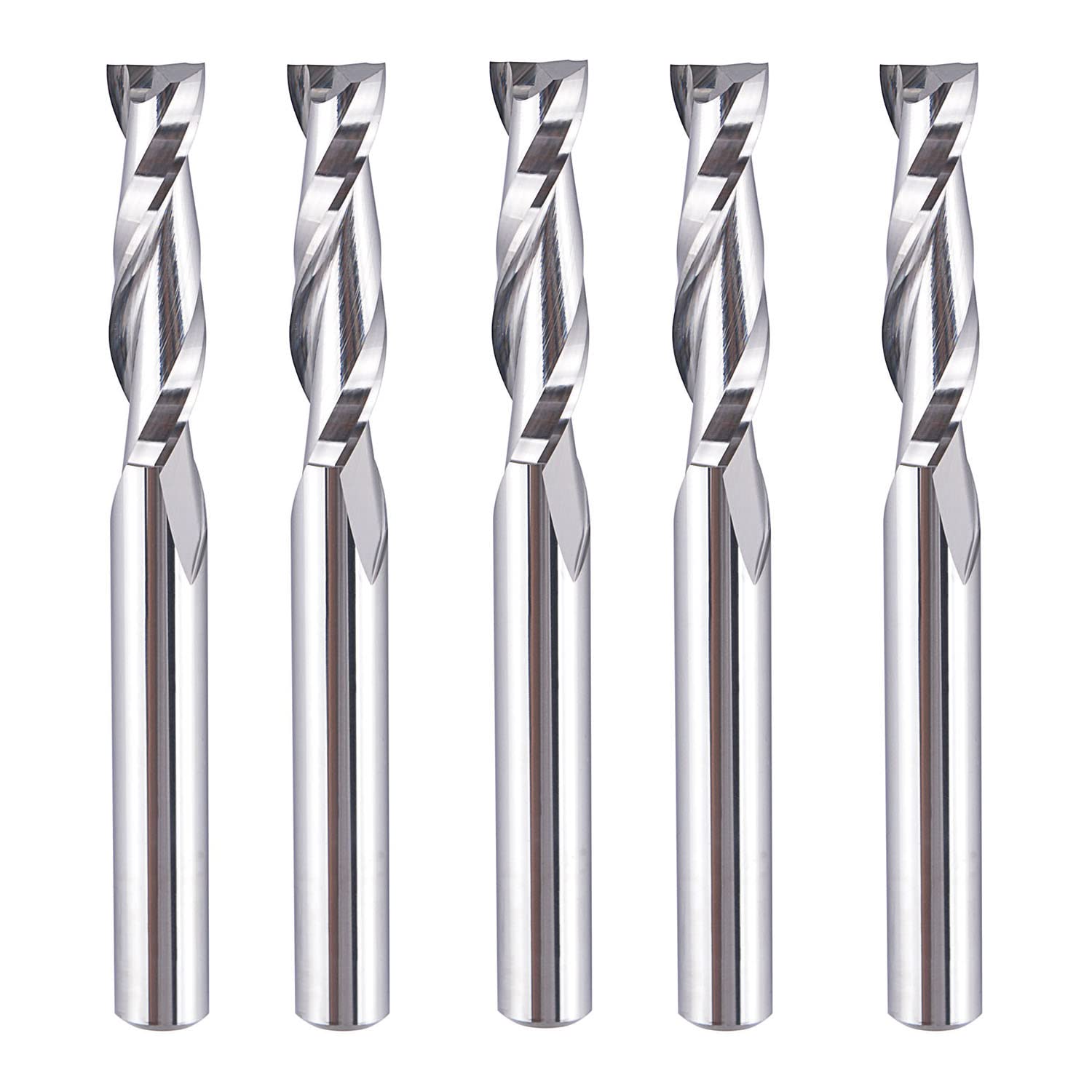 Detalle de SpeTool Spiral Router Bit Set, 1/4-Inch Shank