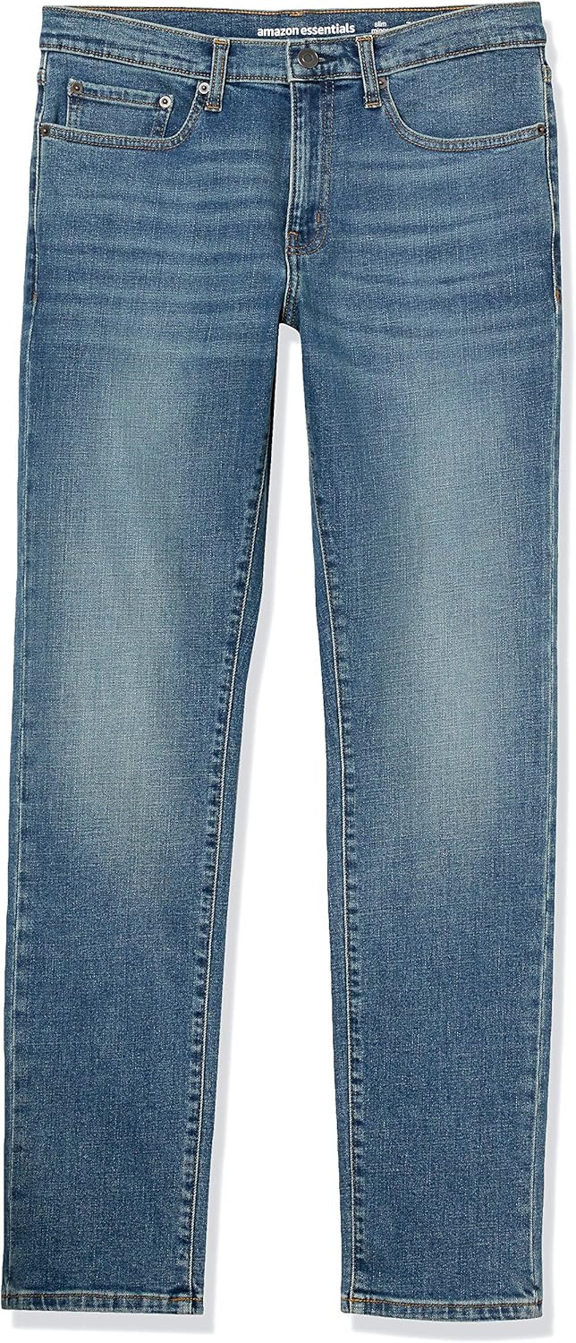 Thumbnail 4 de Amazon Essentials men’s slim-fit jeans (discontinued colours) with light-stretch denim