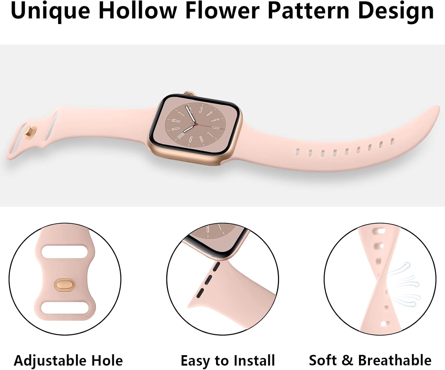 Thumbnail 4 de Apple Watch Silicone Bands, 3-Pack