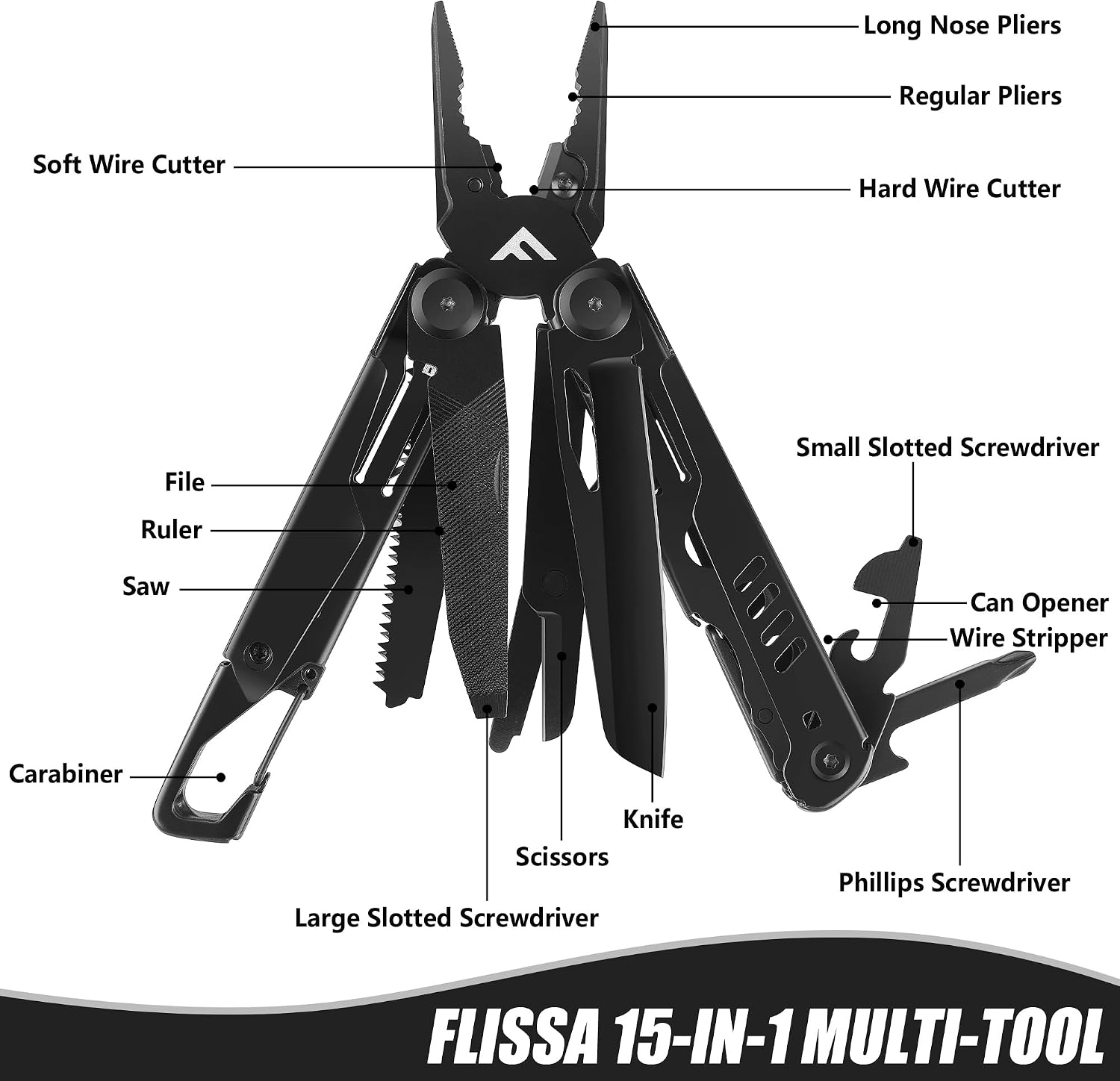 Detalle 2 de FLISSA Multiherramienta 15 en 1 220 g