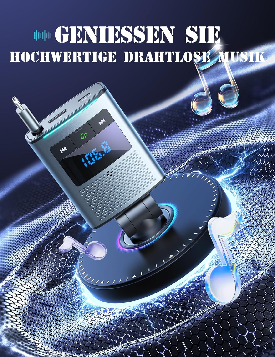 Thumbnail 4 de JOYROOM Bluetooth Autoadapter 90W