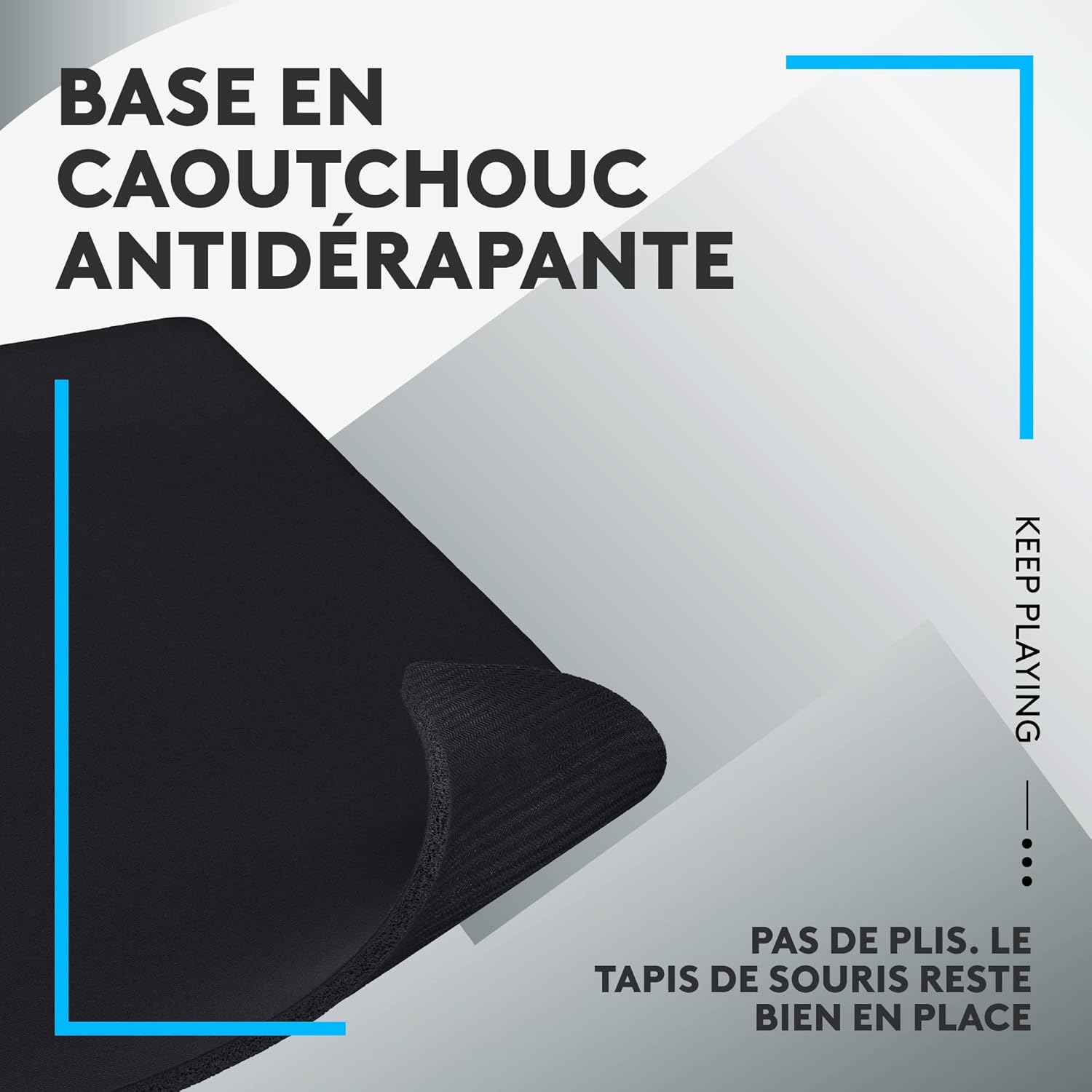 Thumbnail 4 de Logitech G G740 : grand tapis de souris gaming 5 mm, optimisé pour capteurs de jeu (Mac et PC)