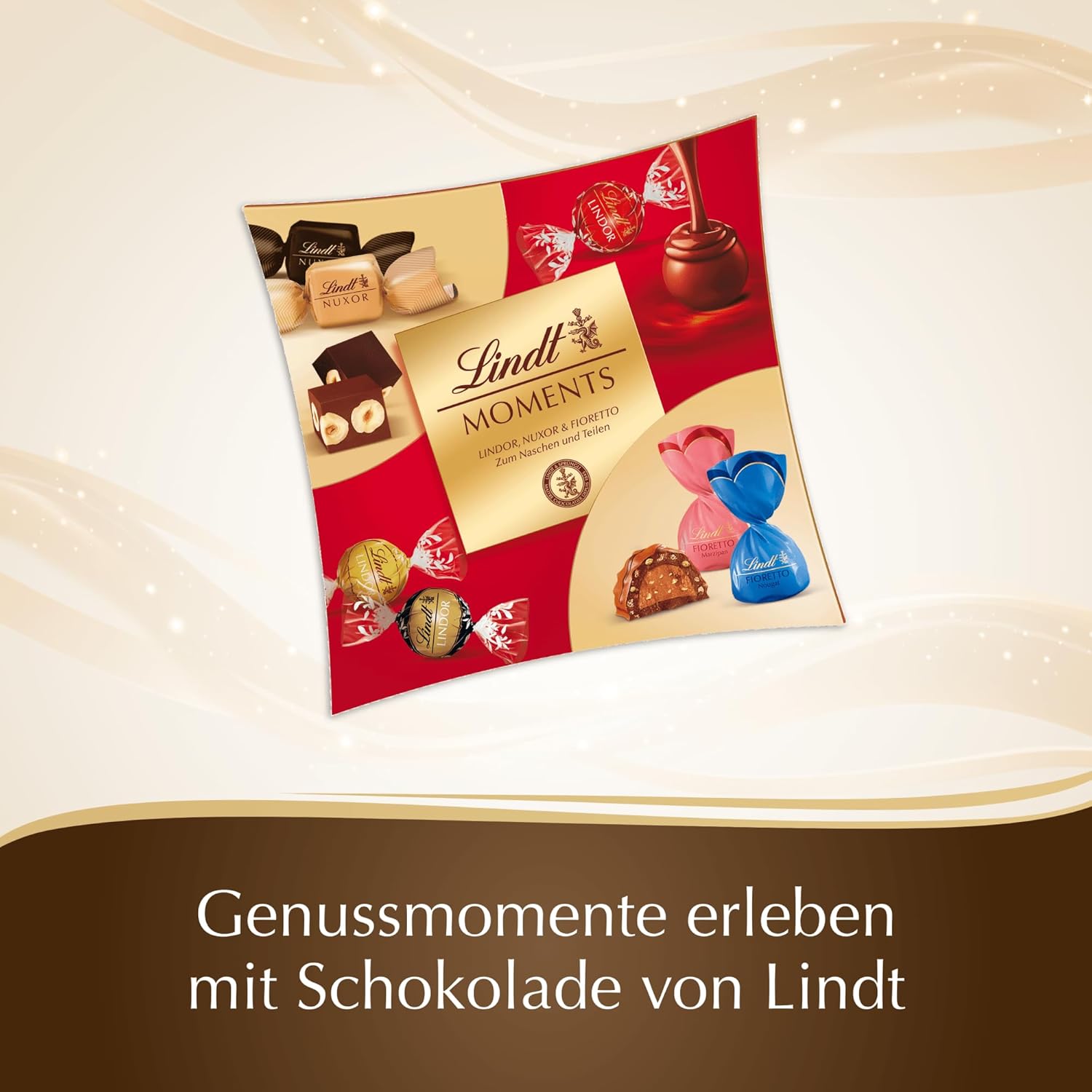 Thumbnail 1 de Lindt Moments XL Beutel (750 g) – Mischung aus LINDOR Kugeln, NUXOR Würfeln & FIORETTO