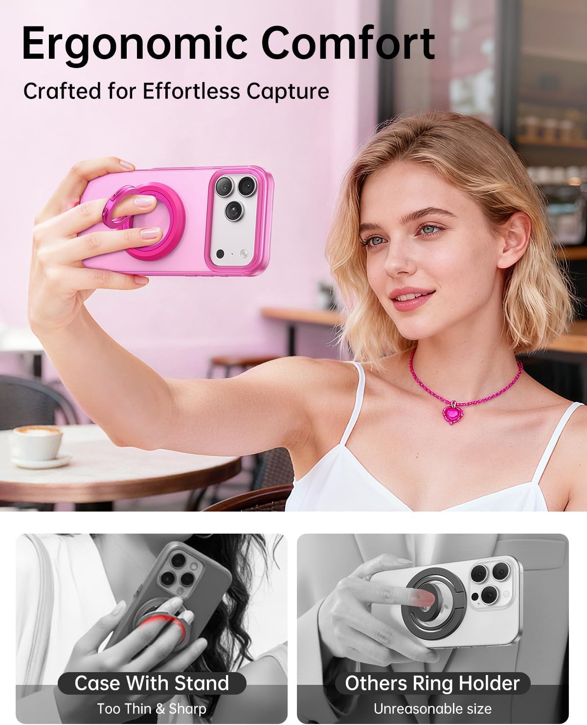 Thumbnail 4 de SYNCWIRE MagSafe Phone Grip — Magnetic Ring Holder
