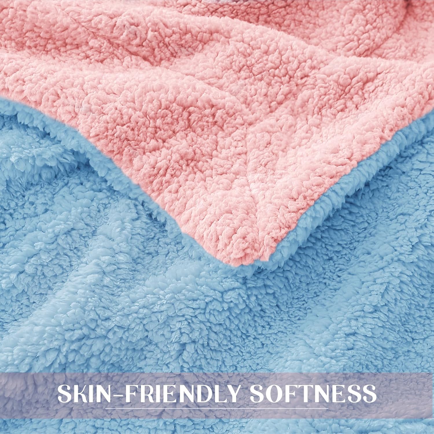 Thumbnail 5 de Exclusivo Mezcla King Size Reversible Sherpa Fleece Blanket