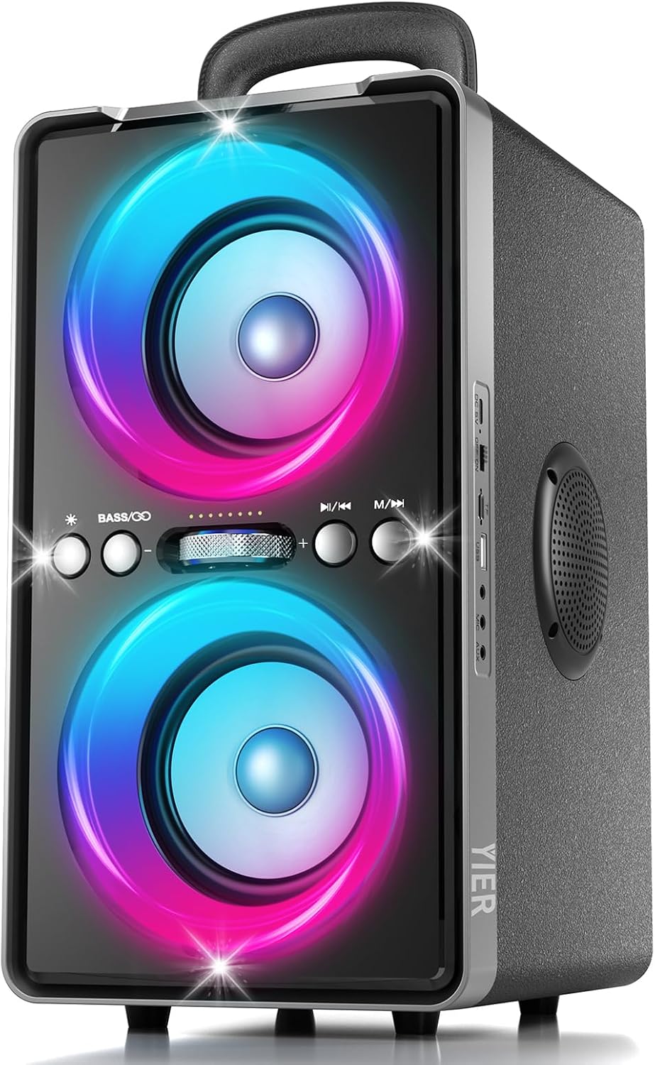 Detalle de YIER 200W Bluetooth Speaker with Big Bass 🔊