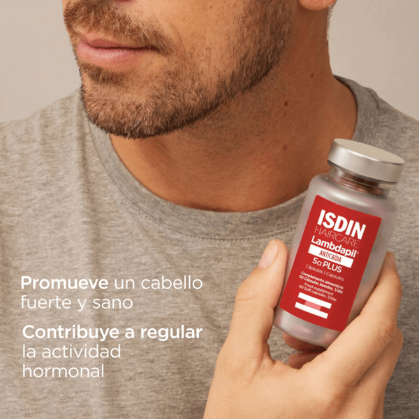 Thumbnail 1 de Isdin Lambdapil 5 Alfa Plus - 60 Cápsulas 💊
