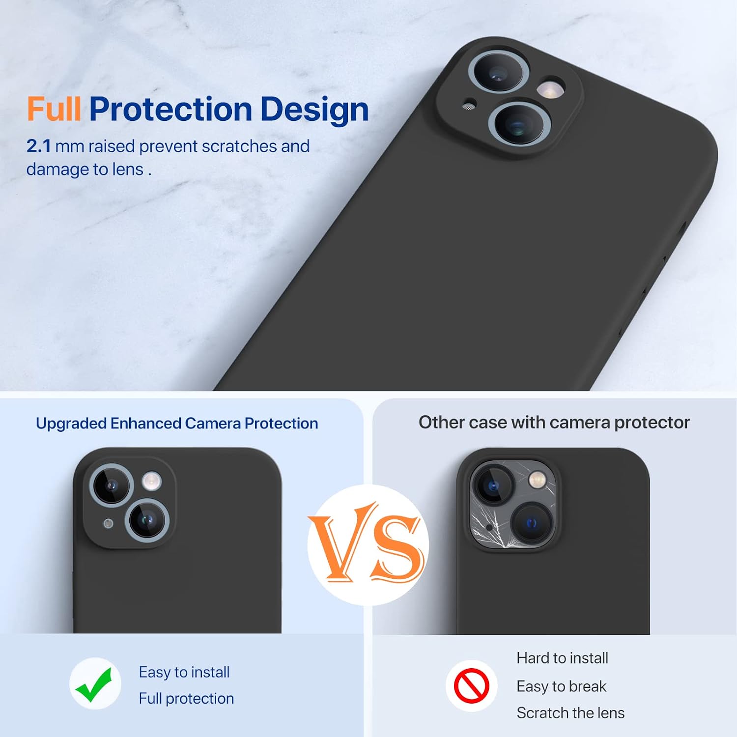 Thumbnail 2 de Miracase iPhone 14 Case with Lens Protection