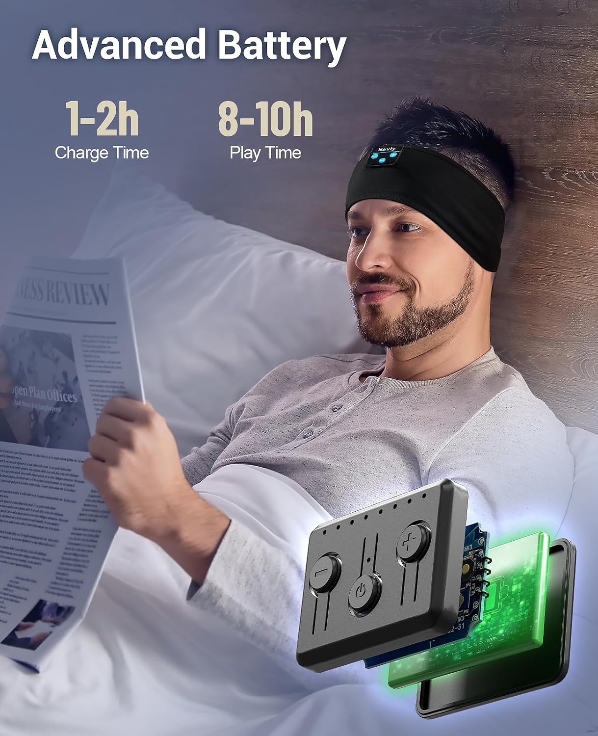 Thumbnail 6 de Navly Cuffie per dormire 10 ore