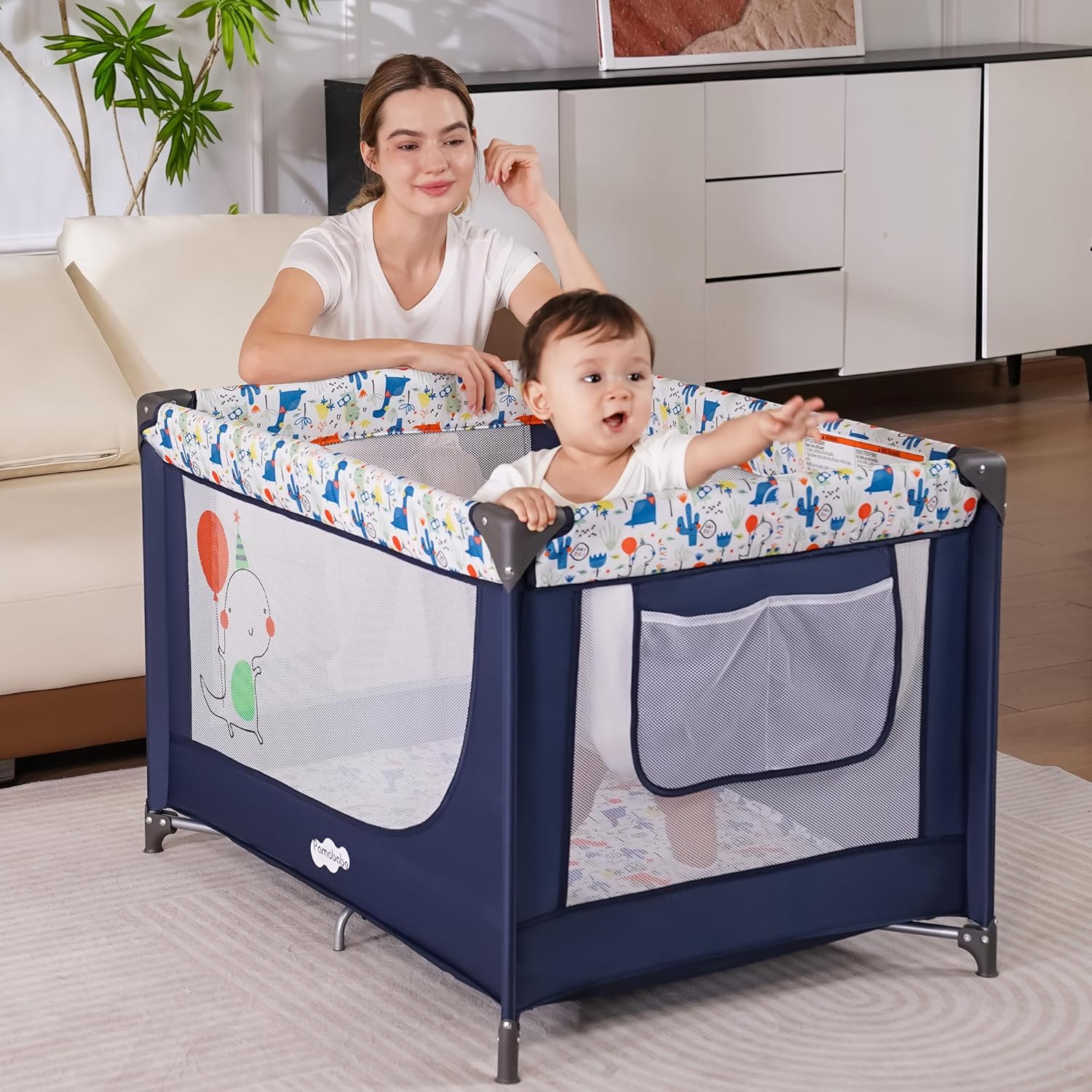 Detalle de Pamo Babe Travel Bassinet 0-36 months